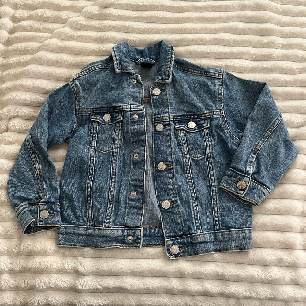 Kids H&M &denim Blue Jean Jacket • Size 6